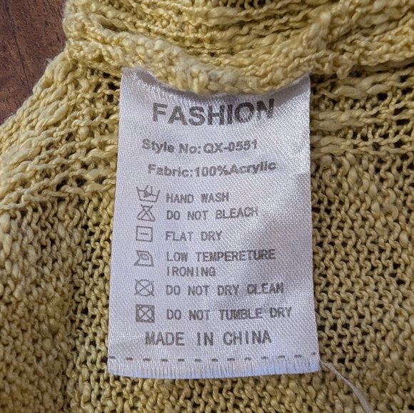 ✨FINAL PRICE✨ Knit Yellow Summer Tank & Shorts Set - Picture 9 of 9